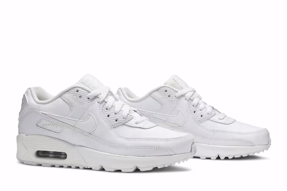 Nike Air Max 90 LTR GS White, view 9