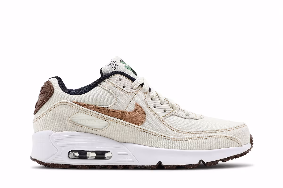 Nike Air Max 90 SE AI GS Cork - Coconut Milk, view 2