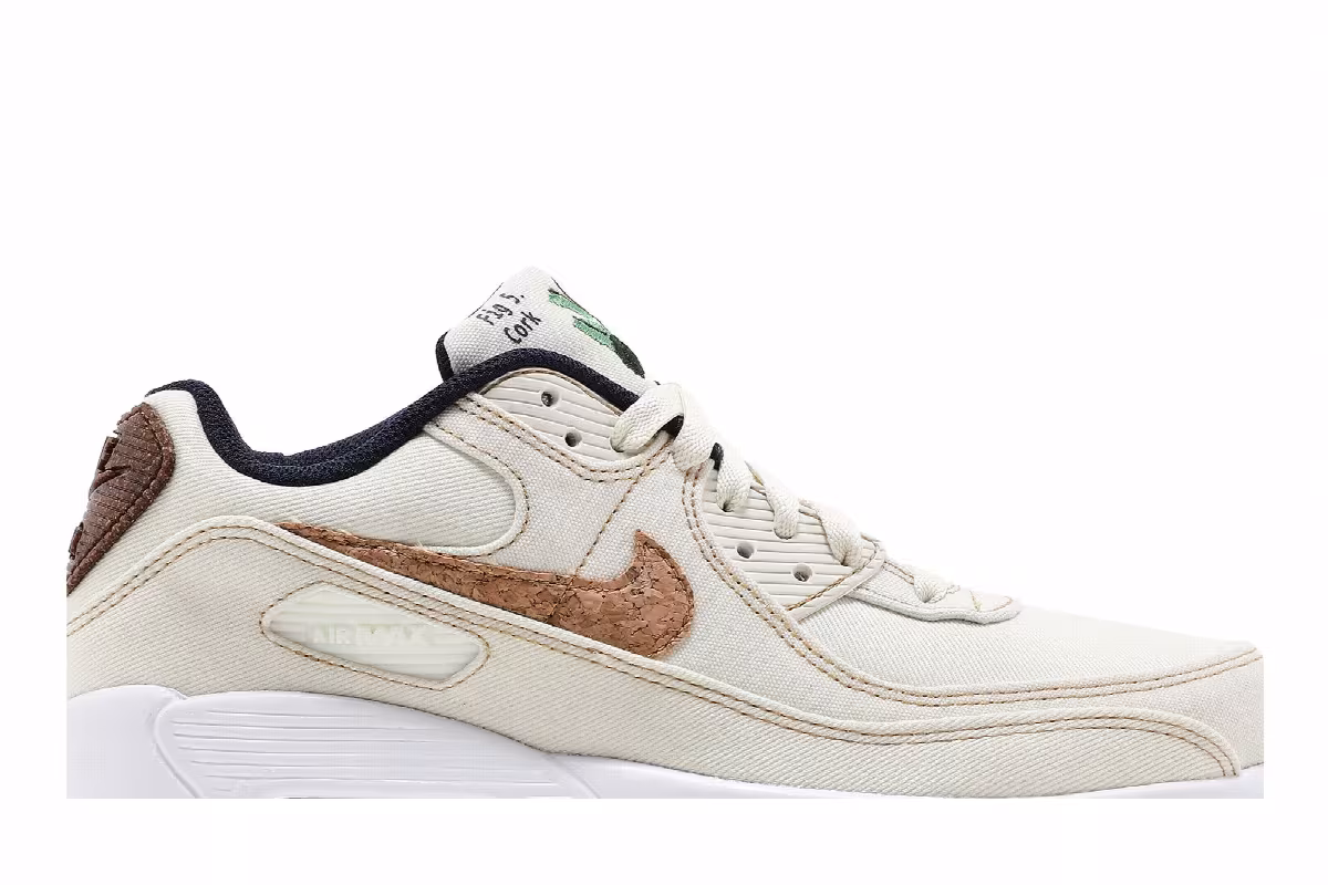 Nike Air Max 90 SE AI GS Cork - Coconut Milk, view 3