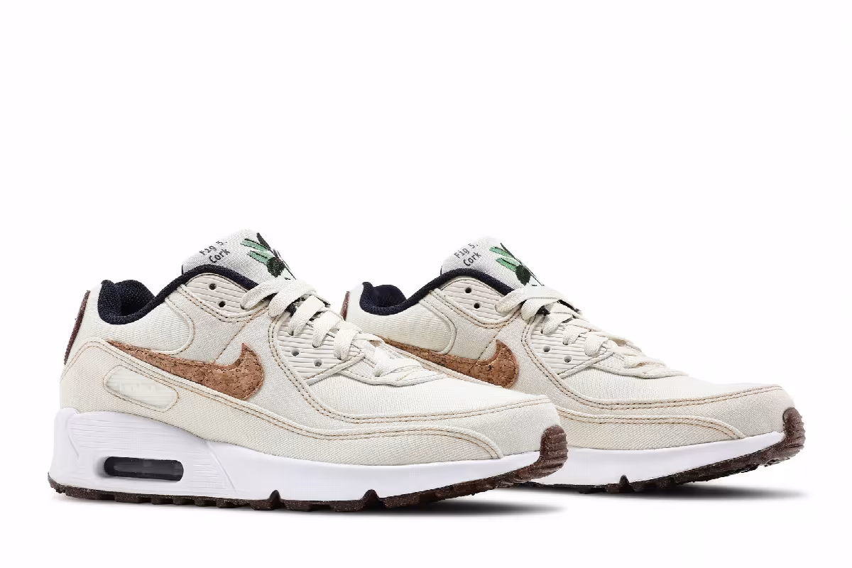 Nike Air Max 90 SE AI GS Cork - Coconut Milk, view 9