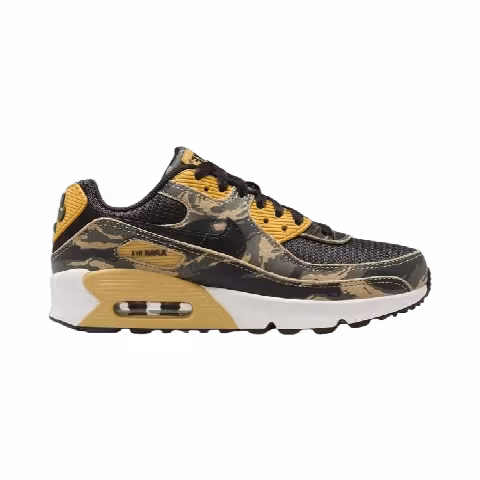 Nike Air Max 90 GS 'Camo Pack - University Gold'
