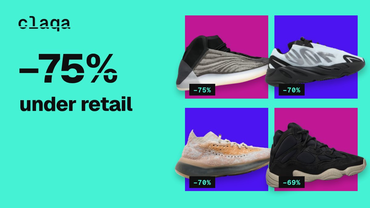 Yeezy Quantum “Barium”, Yeezy Boost 700 “Blue Tint”, Yeezy Boost 380 “Pepper Non-Reflective” and Yeezy 500 “Slate” sneakers